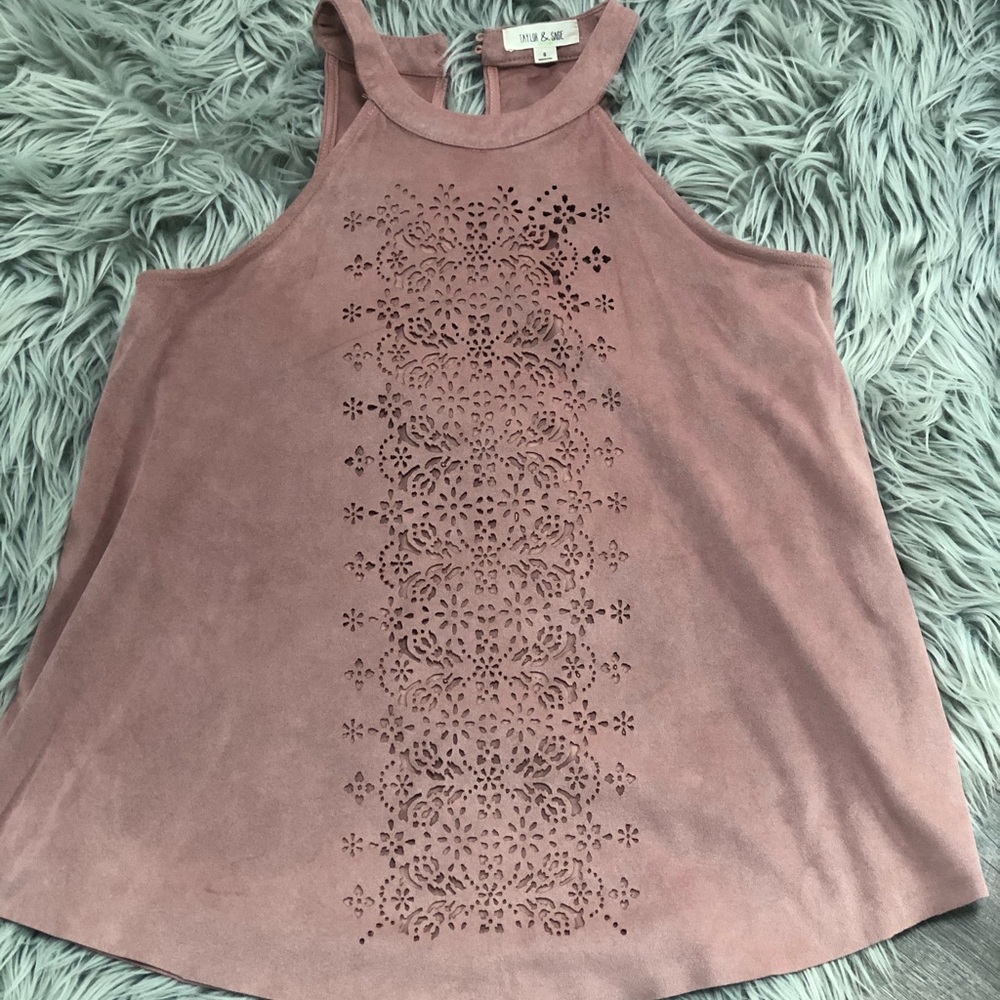 Taylor&Sage rose color tank size small